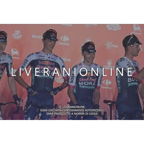21-08-2025 Presentazione Squadre Vuelta A Espana 2025; 2025, Red Bull - Bora Hansgrohe; Pellizzari, Giulio; Hindley, Jai; Torino; ©SIROTTI - AGENZIA ALDO LIVERANI SAS