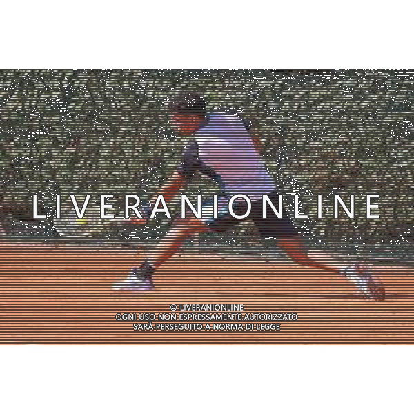 TVRCOR – ITF M25 Lesa Cup – Lesa (NO) 22-08-2025 – quarti di finale nella foto Juan Cruz Martin Manzano (ITA) 22-08-2025 nella foto Sporting Lesa (NO) – foto Roberta Corradin/ag. Aldo Liverani Sas- AGENZIA ALDO LIVERANI SAS