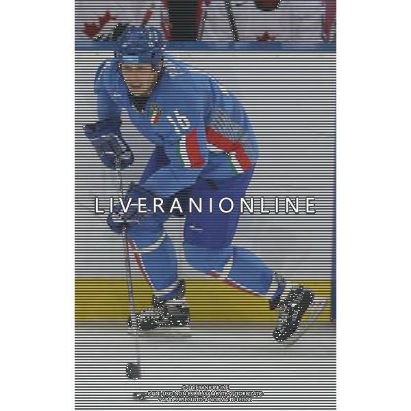 TORINO 15/02/2006 XX OLIMPIADI INVERNALI HOCKEY SU GHIACCIO ITALIA-USA NELA FOTO PARCO JOHN PH GIGI ARCAINI/AG.ALDO LIVERANI