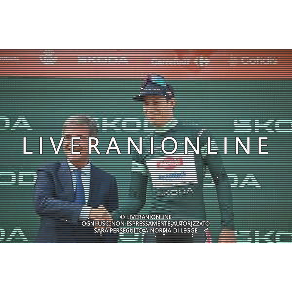 23-08-2025 Vuelta A Espana; Tappa 01 Venaria Reale - Novara; 2025, Alpecin - Deceuninck; Philipsen, Jasper; Pella, Roberto; Novara; ©SIROTTI - AGENZIA ALDO LIVERANI SAS