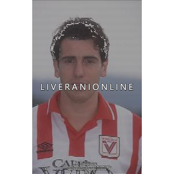 DIAP-RETROSPETTIIVA LAMBERTO ZAULI CALCIATORE NELLA FOTO LAMBERTO ZAULI CON LA MAGLIA DEL VICENZA CALCIO AG ALDO LIVERANI SAS