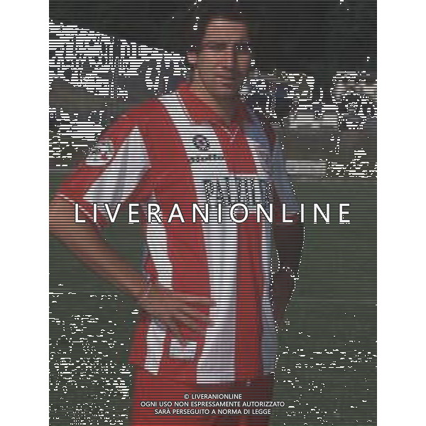 DIAP-RETROSPETTIIVA LAMBERTO ZAULI CALCIATORE NELLA FOTO LAMBERTO ZAULI CON LA MAGLIA DEL VICENZA CALCIO AG ALDO LIVERANI SAS