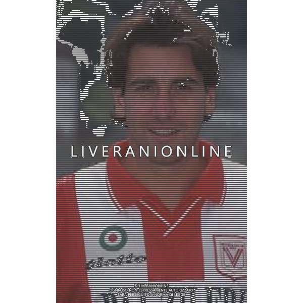 DIAP-RETROSPETTIIVA LAMBERTO ZAULI CALCIATORE NELLA FOTO LAMBERTO ZAULI CON LA MAGLIA DEL VICENZA CALCIO AG ALDO LIVERANI SAS