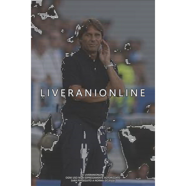 Antonio Conte Head Coach of SSC Napoli during US Sassuolo vs SSC Napoli, 1° Serie A Enilive 2025-26 game at Mapei stadium . Città del tricolore in Reggio Emilia (RE), Italy, on August 23, 2025. (Photo by Davide Casentini)- AGENZIA ALDO LIVERANI SAS