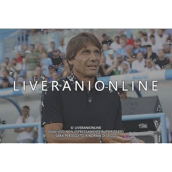 Antonio Conte Head Coach of SSC Napoli during US Sassuolo vs SSC Napoli, 1° Serie A Enilive 2025-26 game at Mapei stadium . Città del tricolore in Reggio Emilia (RE), Italy, on August 23, 2025. (Photo by Davide Casentini)- AGENZIA ALDO LIVERANI SAS