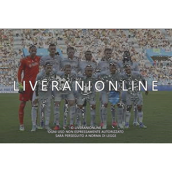 Formazione - Napoli team photo during US Sassuolo vs SSC Napoli, 1° Serie A Enilive 2025-26 game at Mapei stadium . Città del tricolore in Reggio Emilia (RE), Italy, on August 23, 2025. (Photo by Davide Casentini)- AGENZIA ALDO LIVERANI SAS