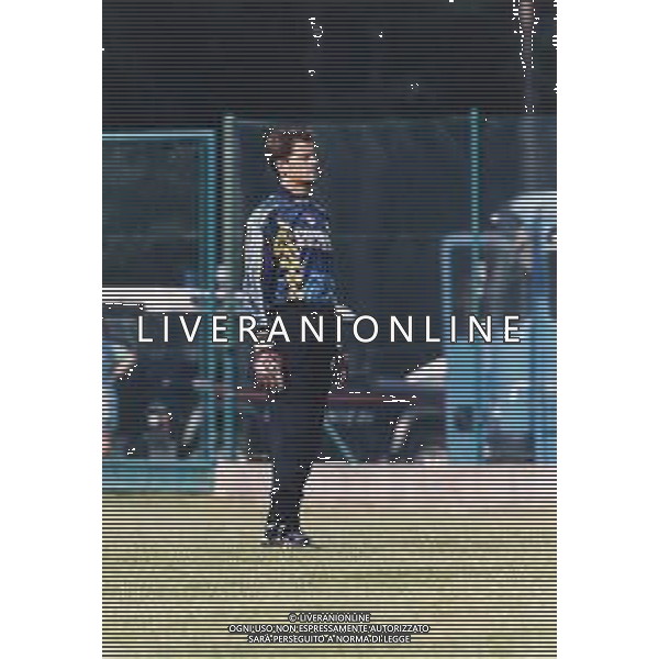 DIAP-RETROSPETTIVA FLAVIO ROMA CALCIATORE NELLA FOTO FLAVIO ROMA CON LA MAGLIA DEL PIACENZA CALCIO AG ALDO LIVERANI SAS