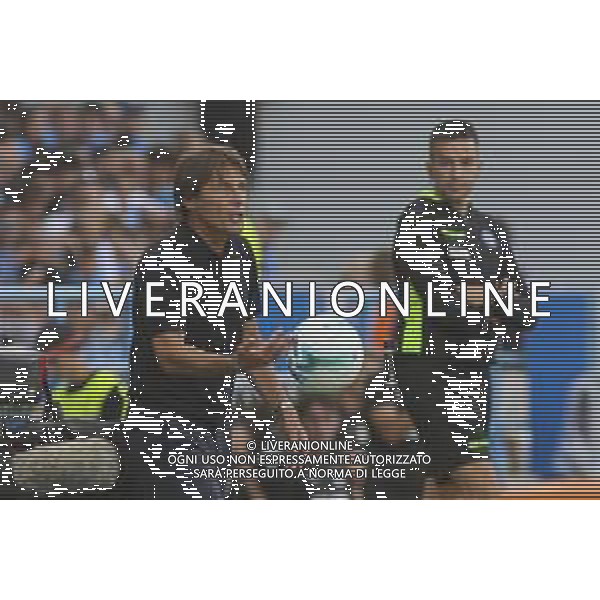 Antonio Conte Head Coach of SSC Napoli gestures during US Sassuolo vs SSC Napoli, 1° Serie A Enilive 2025-26 game at Mapei stadium . Città del tricolore in Reggio Emilia (RE), Italy, on August 23, 2025. (Photo by Davide Casentini)- AGENZIA ALDO LIVERANI SAS