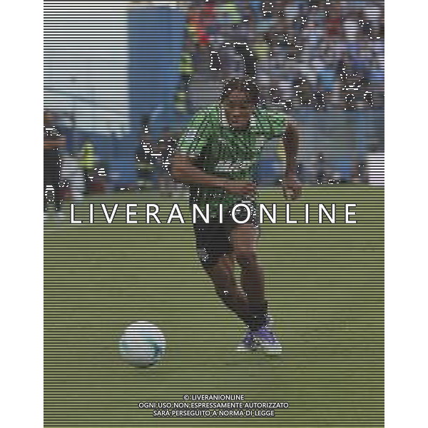 Armand Gaetan Lauriente’ of US Sassuolo play the ball during US Sassuolo vs SSC Napoli, 1° Serie A Enilive 2025-26 game at Mapei stadium . Città del tricolore in Reggio Emilia (RE), Italy, on August 23, 2025. (Photo by Davide Casentini)- AGENZIA ALDO LIVERANI SAS