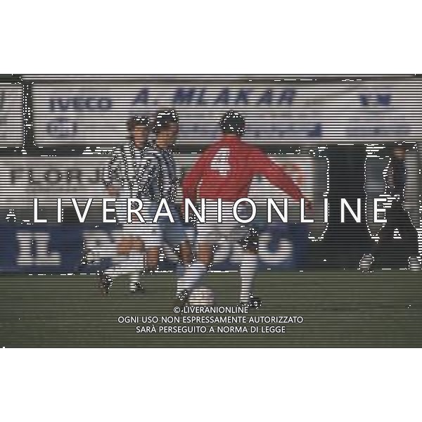 DIAP-RETROSPETTIVA FRANCESCO STATUTO CALCIATORE NELLA FOTO FRANCESCO STATUTO CON LA MAGLIA DELL\'UDINESE CALCIO AG ALDO LIVERANI SAS