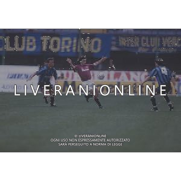 DIAP-RETROSPETTIVA GIORGIO BRESCIANI CALCIATORE NELLA FOTO GIORGIO BRESCIANI CON LA MAGLIA DEL TORINO CALCIO AG ALDO LIVERANI SAS