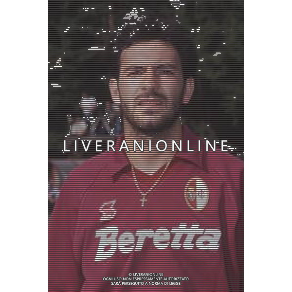 DIAP-RETROSPETTIVA GIORGIO BRESCIANI CALCIATORE NELLA FOTO GIORGIO BRESCIANI CON LA MAGLIA DEL TORINO CALCIO AG ALDO LIVERANI SAS