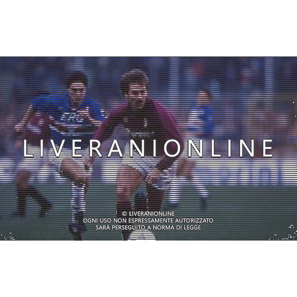 DIAP-RETROSPETTIVA MARTIN VASQUEZ CALCIATORE NELLA FOTO MARTIN VASQUEZ CON LA MAGLIA DEL TORINO CALCIO NELL\'ANNO 1991-1992 AG ALDO LIVERANI SAS