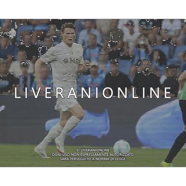 Scott McTominay of SSC Napoli play the ball during US Sassuolo vs SSC Napoli, 1° Serie A Enilive 2025-26 game at Mapei stadium . Città del tricolore in Reggio Emilia (RE), Italy, on August 23, 2025. (Photo by Davide Casentini)- AGENZIA ALDO LIVERANI SAS