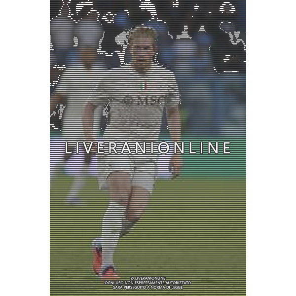 Kevin De Bruyne of SSC Napoli during US Sassuolo vs SSC Napoli, 1° Serie A Enilive 2025-26 game at Mapei stadium . Città del tricolore in Reggio Emilia (RE), Italy, on August 23, 2025. (Photo by Davide Casentini)- AGENZIA ALDO LIVERANI SAS
