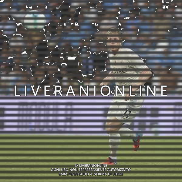Kevin De Bruyne of SSC Napoli during US Sassuolo vs SSC Napoli, 1° Serie A Enilive 2025-26 game at Mapei stadium . Città del tricolore in Reggio Emilia (RE), Italy, on August 23, 2025. (Photo by Davide Casentini)- AGENZIA ALDO LIVERANI SAS