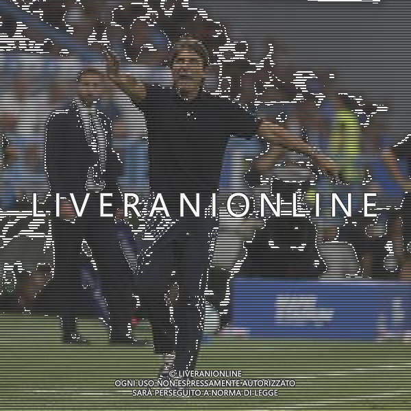 Antonio Conte Head Coach of SSC Napoli during US Sassuolo vs SSC Napoli, 1° Serie A Enilive 2025-26 game at Mapei stadium . Città del tricolore in Reggio Emilia (RE), Italy, on August 23, 2025. (Photo by Davide Casentini)- AGENZIA ALDO LIVERANI SAS