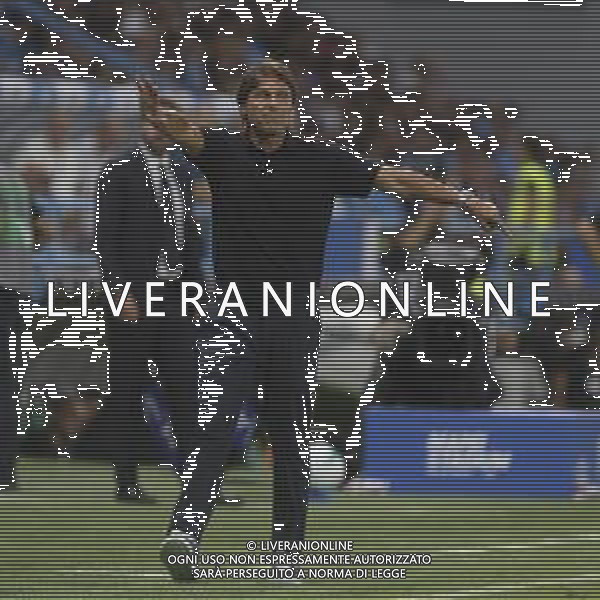 Antonio Conte Head Coach of SSC Napoli during US Sassuolo vs SSC Napoli, 1° Serie A Enilive 2025-26 game at Mapei stadium . Città del tricolore in Reggio Emilia (RE), Italy, on August 23, 2025. (Photo by Davide Casentini)- AGENZIA ALDO LIVERANI SAS