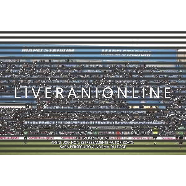 Tifosi - napoli fans during US Sassuolo vs SSC Napoli, 1° Serie A Enilive 2025-26 game at Mapei stadium . Città del tricolore in Reggio Emilia (RE), Italy, on August 23, 2025. (Photo by Davide Casentini)- AGENZIA ALDO LIVERANI SAS