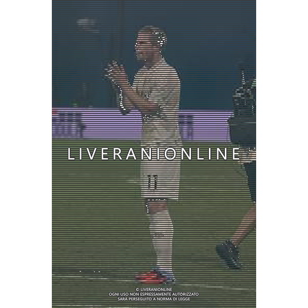 Kevin De Bruyne of SSC Napoli applaud the fans following the final whistle during US Sassuolo vs SSC Napoli, 1° Serie A Enilive 2025-26 game at Mapei stadium . Città del tricolore in Reggio Emilia (RE), Italy, on August 23, 2025. (Photo by Davide Casentini)- AGENZIA ALDO LIVERANI SAS
