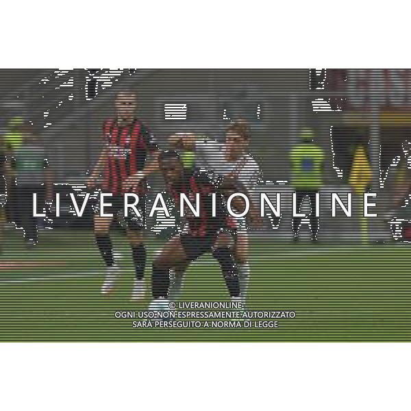 Milano 23.08.2025 Stadio Giuseppe Meazza @Manuela Viganti /Ag. Aldo Liverani sas Milan vs Cremonese Campionato Calcio Serie A Enilive 2025/2026 1a giornata Nella foto: pervis estupinan e alessio zerbin ©Viganti - AGENZIA ALDO LIVERANI SAS
