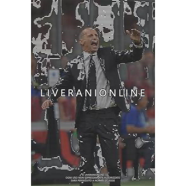 Milano 23.08.2025 Stadio Giuseppe Meazza @Manuela Viganti /Ag. Aldo Liverani sas Milan vs Cremonese Campionato Calcio Serie A Enilive 2025/2026 1a giornata Nella foto: massimiliano allegri ©Viganti - AGENZIA ALDO LIVERANI SAS