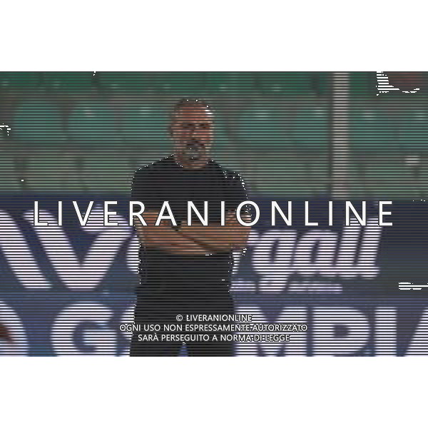 Davide Dionigi durante la partita Palermo vs Reggiana di Serie B 25/26 presso lo Stadio Renzo Barbera di Palermo il 23/08/25 ©SERRA FEDERICO - AGENZIA ALDO LIVERANI SAS