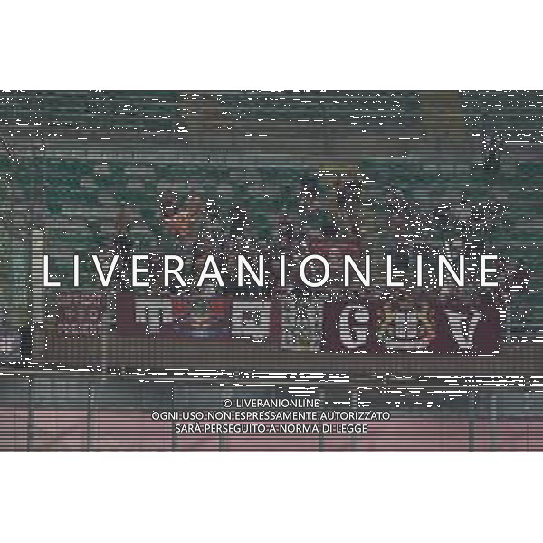 Tifosi Reggiana durante la partita Palermo vs Reggiana di Serie B 25/26 presso lo Stadio Renzo Barbera di Palermo il 23/08/25 ©SERRA FEDERICO - AGENZIA ALDO LIVERANI SAS