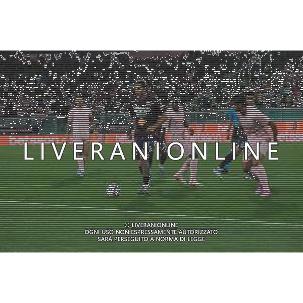 Manolo Portanova in azione durante la partita Palermo vs Reggiana di Serie B 25/26 presso lo Stadio Renzo Barbera di Palermo il 23/08/25 ©SERRA FEDERICO - AGENZIA ALDO LIVERANI SAS