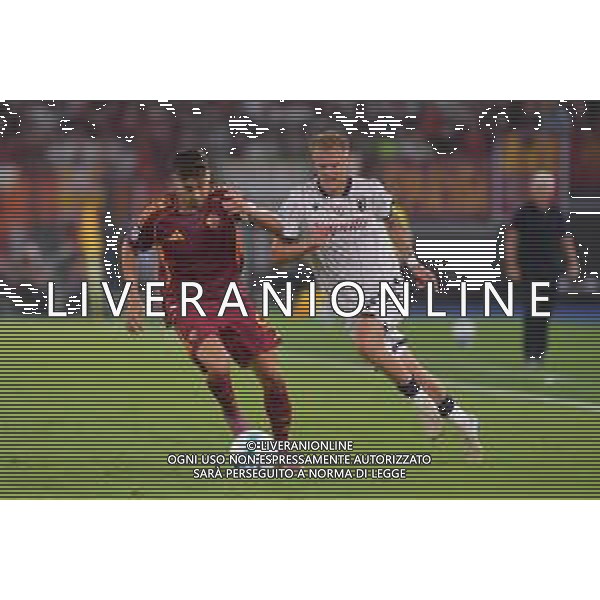 Roma vs Bologna Campionato Serie A Enilive - 1 Giornata Stadio Olimpico - Roma 23-08-2025 nella foto El Shaarawy e Odgaard foto federico gaetano-ag aldo liverani sas