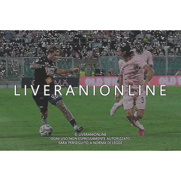 Manolo Portanova in azione durante la partita Palermo vs Reggiana di Serie B 25/26 presso lo Stadio Renzo Barbera di Palermo il 23/08/25 ©SERRA FEDERICO - AGENZIA ALDO LIVERANI SAS