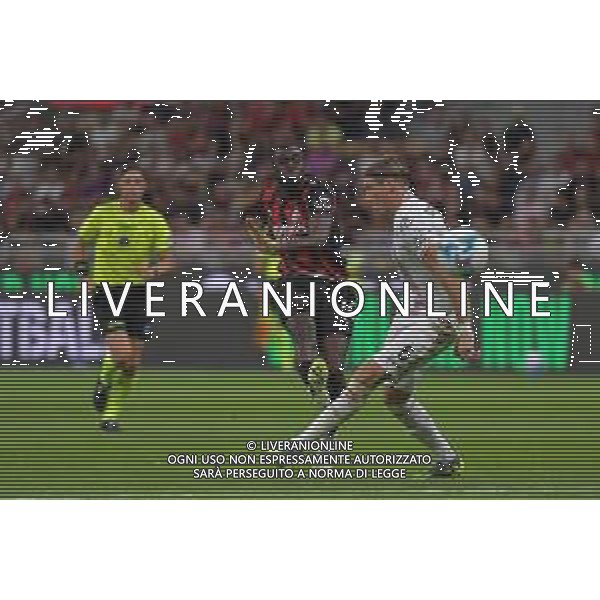 Milano 23.08.2025 Stadio Giuseppe Meazza @Manuela Viganti /Ag. Aldo Liverani sas Milan vs Cremonese Campionato Calcio Serie A Enilive 2025/2026 1a giornata Nella foto: occasione youssuf fofana ©Viganti - AGENZIA ALDO LIVERANI SAS