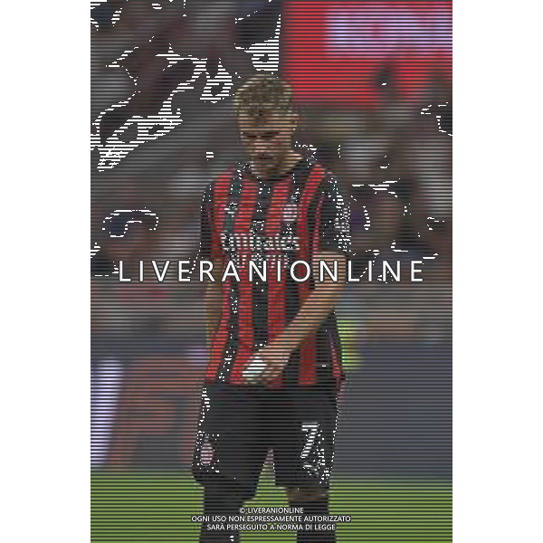 Milano 23.08.2025 Stadio Giuseppe Meazza @Manuela Viganti /Ag. Aldo Liverani sas Milan vs Cremonese Campionato Calcio Serie A Enilive 2025/2026 1a giornata Nella foto: santiago gimenez ©Viganti - AGENZIA ALDO LIVERANI SAS