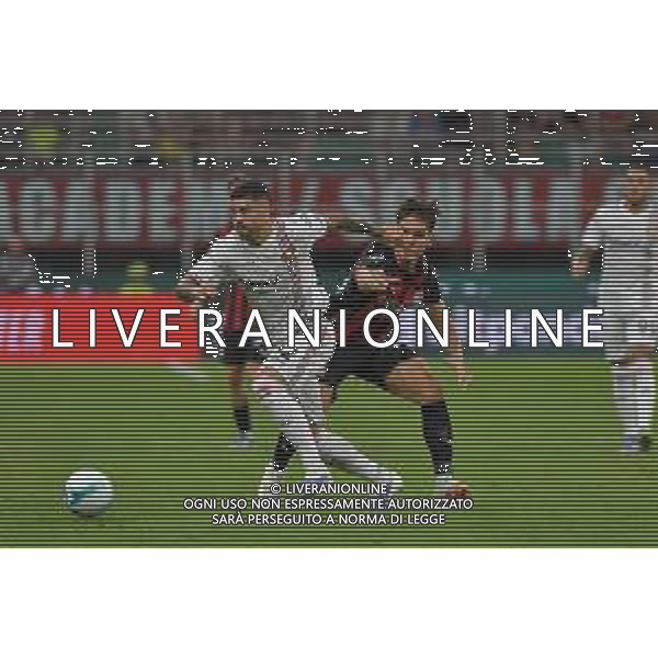Milano 23.08.2025 Stadio Giuseppe Meazza @Manuela Viganti /Ag. Aldo Liverani sas Milan vs Cremonese Campionato Calcio Serie A Enilive 2025/2026 1a giornata Nella foto: martin payero e ardon jashari ©Viganti - AGENZIA ALDO LIVERANI SAS