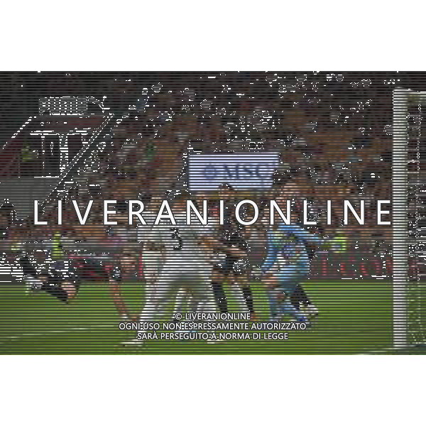 Milano 23.08.2025 Stadio Giuseppe Meazza @Manuela Viganti /Ag. Aldo Liverani sas Milan vs Cremonese Campionato Calcio Serie A Enilive 2025/2026 1a giornata Nella foto: occasione santiago gimenez ©Viganti - AGENZIA ALDO LIVERANI SAS