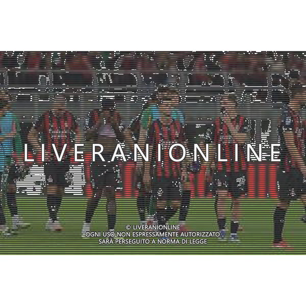 Milano 23.08.2025 Stadio Giuseppe Meazza @Manuela Viganti /Ag. Aldo Liverani sas Milan vs Cremonese Campionato Calcio Serie A Enilive 2025/2026 1a giornata Nella foto: delusione milan a fine gara ©Viganti - AGENZIA ALDO LIVERANI SAS