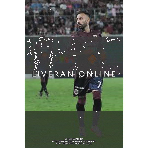 Manuel Marras in azione durante la partita Palermo vs Reggiana di Serie B 25/26 presso lo Stadio Renzo Barbera di Palermo il 23/08/25 ©Federico Serra - AGENZIA ALDO LIVERANI SAS