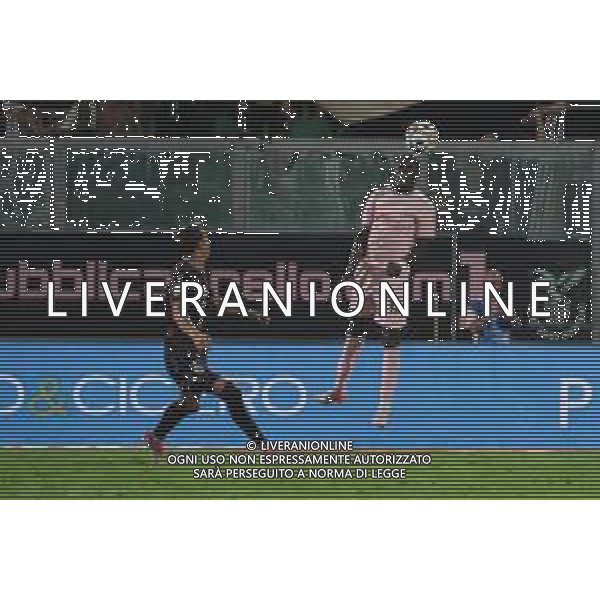 Emmanuel Gyasi in azione durante la partita Palermo vs Reggiana di Serie B 25/26 presso lo Stadio Renzo Barbera di Palermo il 23/08/25 ©Federico Serra - AGENZIA ALDO LIVERANI SAS