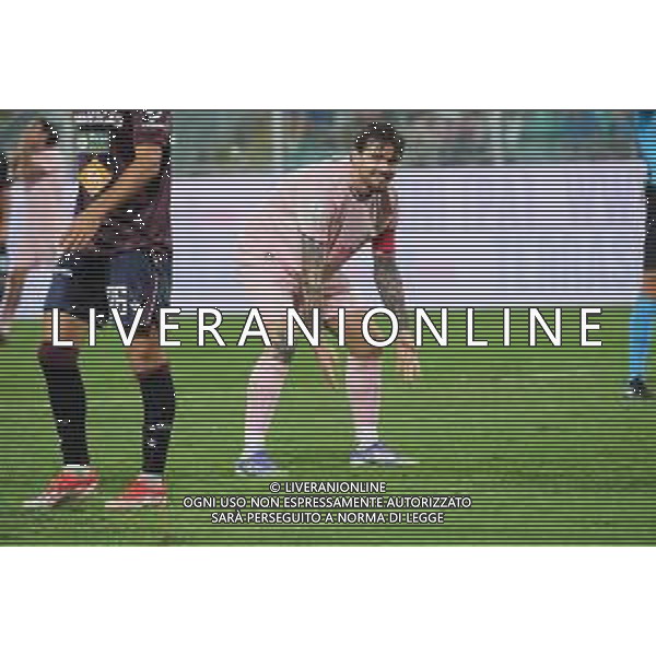 Matteo Brunori in azione durante la partita Palermo vs Reggiana di Serie B 25/26 presso lo Stadio Renzo Barbera di Palermo il 23/08/25 ©Federico Serra - AGENZIA ALDO LIVERANI SAS