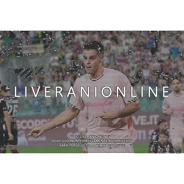 Niccolo’ Pierozzi esulta per il suo gol durante la partita Palermo vs Reggiana di Serie B 25/26 presso lo Stadio Renzo Barbera di Palermo il 23/08/25 ©Federico Serra - AGENZIA ALDO LIVERANI SAS