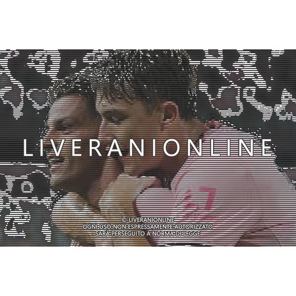 Niccolo’ Pierozzi esulta per il suo gol durante la partita Palermo vs Reggiana di Serie B 25/26 presso lo Stadio Renzo Barbera di Palermo il 23/08/25 ©Federico Serra - AGENZIA ALDO LIVERANI SAS