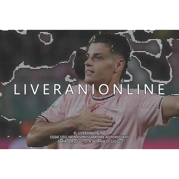 Niccolo’ Pierozzi esulta per il suo gol durante la partita Palermo vs Reggiana di Serie B 25/26 presso lo Stadio Renzo Barbera di Palermo il 23/08/25 ©Federico Serra - AGENZIA ALDO LIVERANI SAS