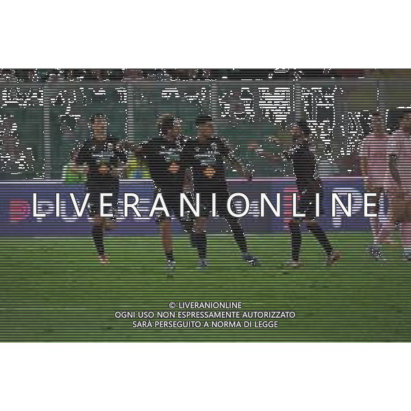 Esultanza di Elayis Tavsan per il suo gol durante la partita Palermo vs Reggiana di Serie B 25/26 presso lo Stadio Renzo Barbera di Palermo il 23/08/25 ©Federico Serra - AGENZIA ALDO LIVERANI SAS