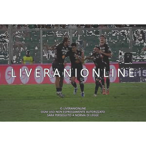 Esultanza di Elayis Tavsan per il suo gol durante la partita Palermo vs Reggiana di Serie B 25/26 presso lo Stadio Renzo Barbera di Palermo il 23/08/25 ©Federico Serra - AGENZIA ALDO LIVERANI SAS