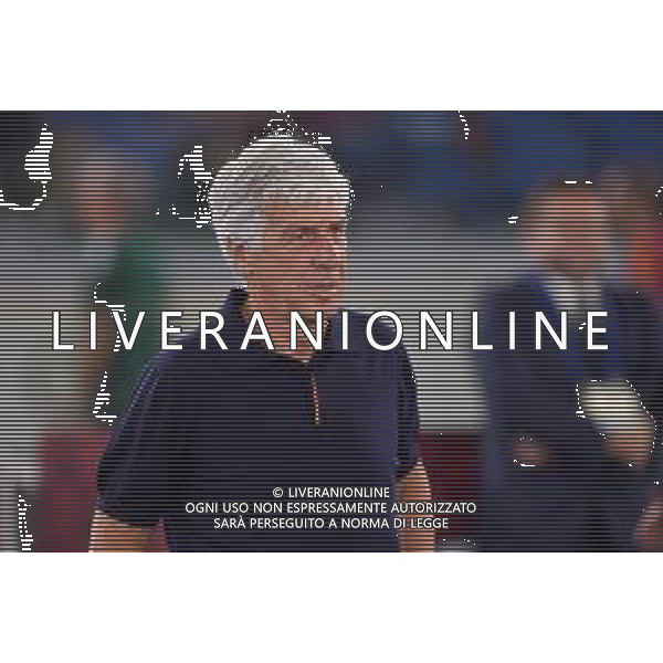 Roma vs Bologna Campionato Serie A Enilive - 1 Giornata Stadio Olimpico - Roma 23-08-2025 nella foto Gian Piero Gasperini foto federico gaetano-ag aldo liverani sas