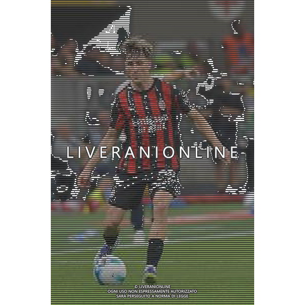 Milano 23.08.2025 Stadio Giuseppe Meazza @Manuela Viganti /Ag. Aldo Liverani sas Milan vs Cremonese Campionato Calcio Serie A Enilive 2025/2026 1a giornata Nella foto: alexis saelemaekers