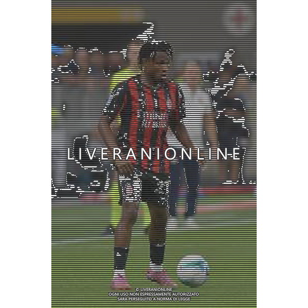 Milano 23.08.2025 Stadio Giuseppe Meazza @Manuela Viganti /Ag. Aldo Liverani sas Milan vs Cremonese Campionato Calcio Serie A Enilive 2025/2026 1a giornata Nella foto: samuel chukwueze