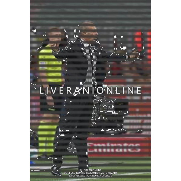 Milano 23.08.2025 Stadio Giuseppe Meazza @Manuela Viganti /Ag. Aldo Liverani sas Milan vs Cremonese Campionato Calcio Serie A Enilive 2025/2026 1a giornata Nella foto: massimiliano allegri