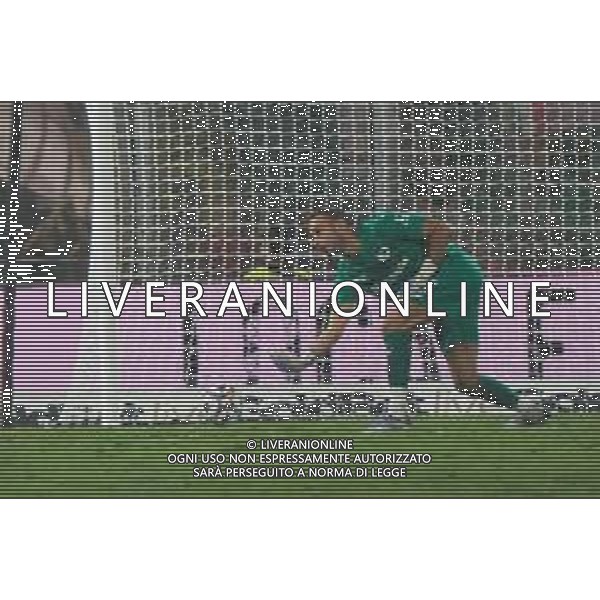 Francesco Bardi in azione durante la partita Palermo vs Reggiana di Serie B 25/26 presso lo Stadio Renzo Barbera di Palermo il 23/08/25 ©Federico Serra - AGENZIA ALDO LIVERANI SAS