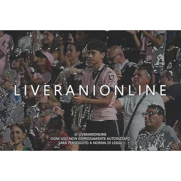 Tifosi Palermo a fine partita Palermo vs Reggiana di Serie B 25/26 presso lo Stadio Renzo Barbera di Palermo il 23/08/25 ©Federico Serra - AGENZIA ALDO LIVERANI SAS